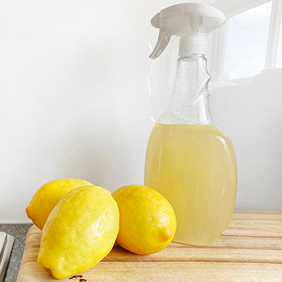 DIY citrus peel + vinegar multipurpose cleaning spray recipe
