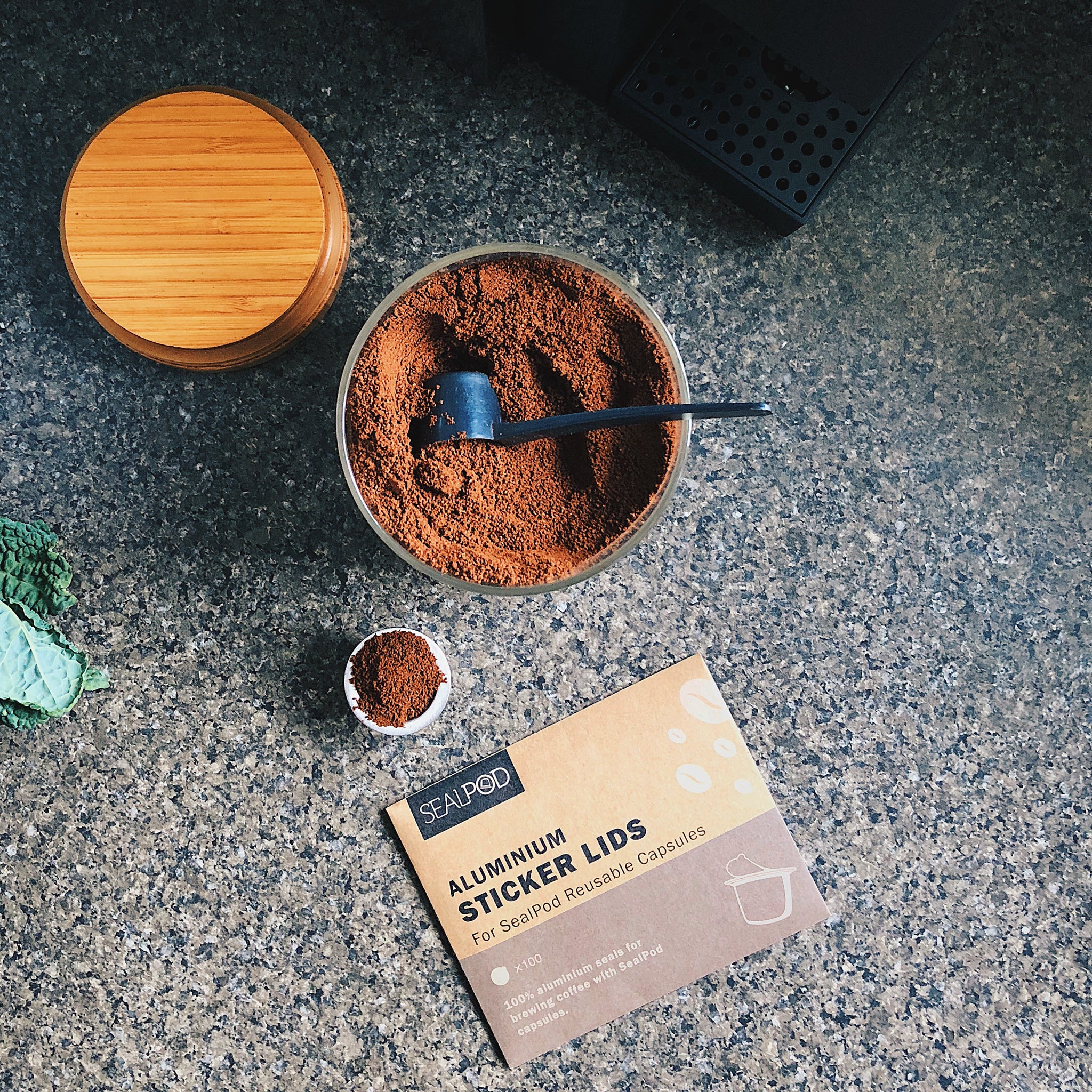 Foil Espresso Sticker Lids | SealPod Nespresso compatible coffee pods ...