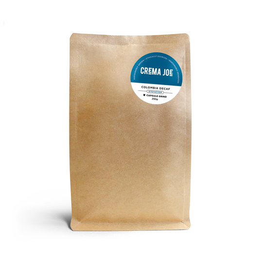 Colombia Excelso Decaf 250g - Stovetop Pod Grind