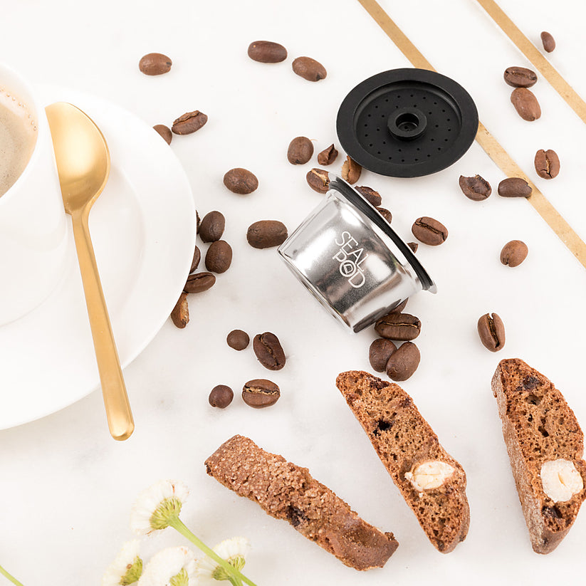 FeePod Reusable Coffee Pod for Aldi Expressi Kfee and Caffitality Crema Joe